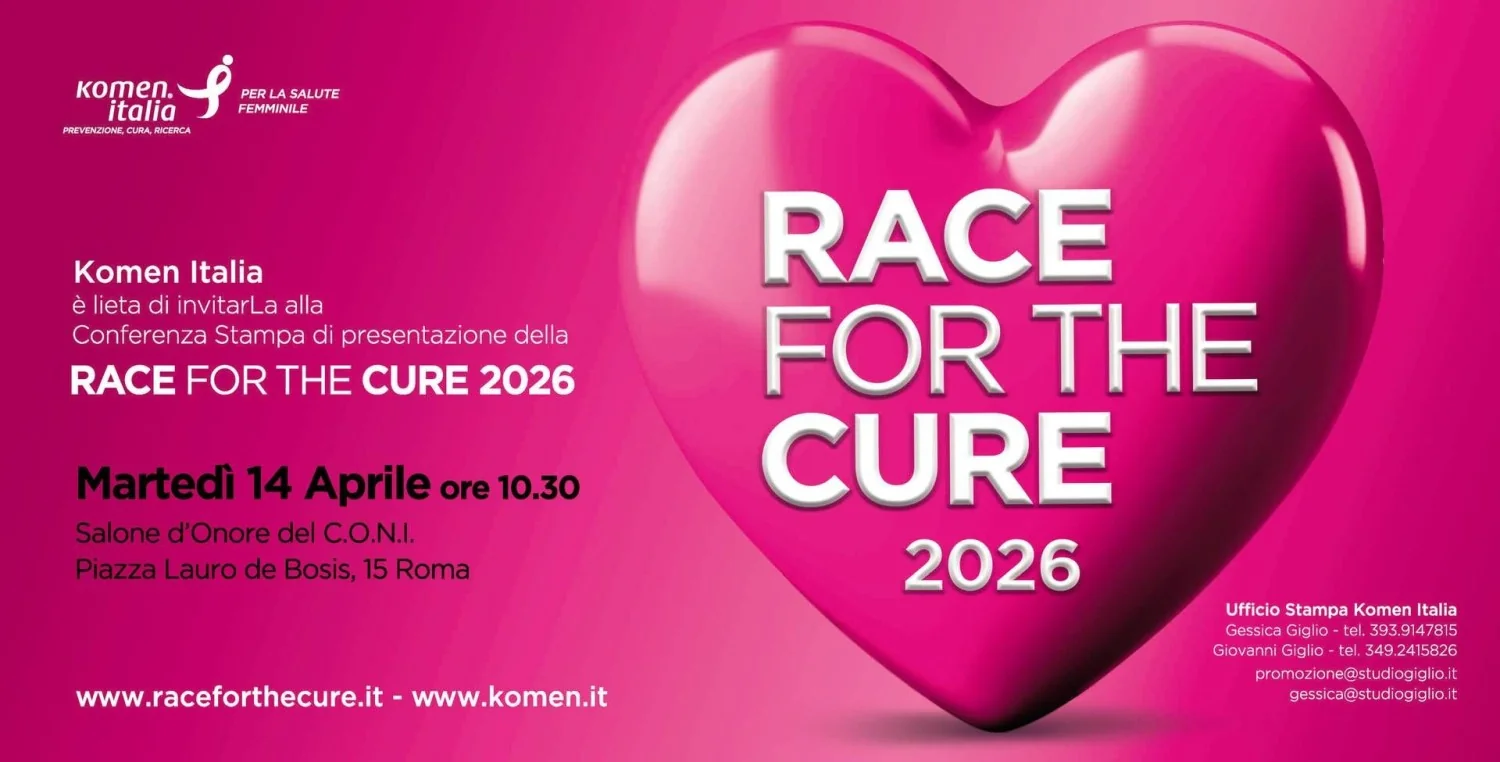Roma se tinge de rosa: de 7 a 10 de maio volta a Race for the Cure no Circo Massimo