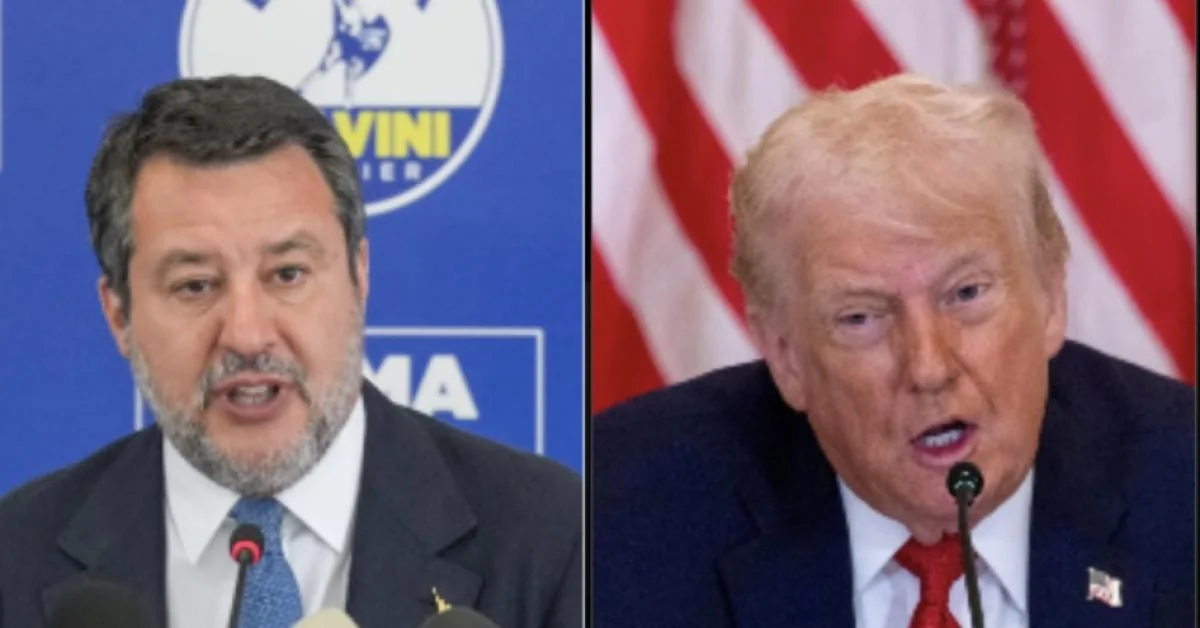 Salvini afasta-se de Trump: “Não é louco, age por interesses que não coincidem com os da Itália”