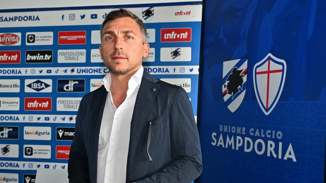 Sampdoria: Matteo Manfredi renuncia e Francesco De Gennaro assume a presidência