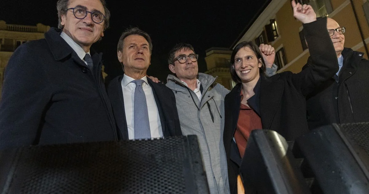 Schlein e Conte afinam alternativa no Parlamento: 'Quatro anos e zero reformas' para Meloni