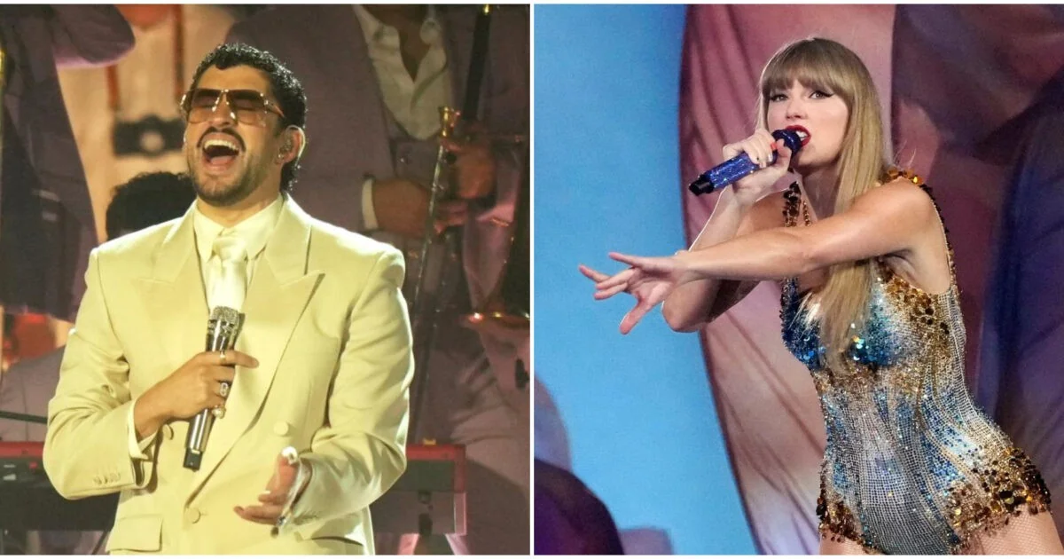 Taylor Swift e Bad Bunny lideram ranking histórico do Spotify; “Blinding Lights” é o single mais ouvido
