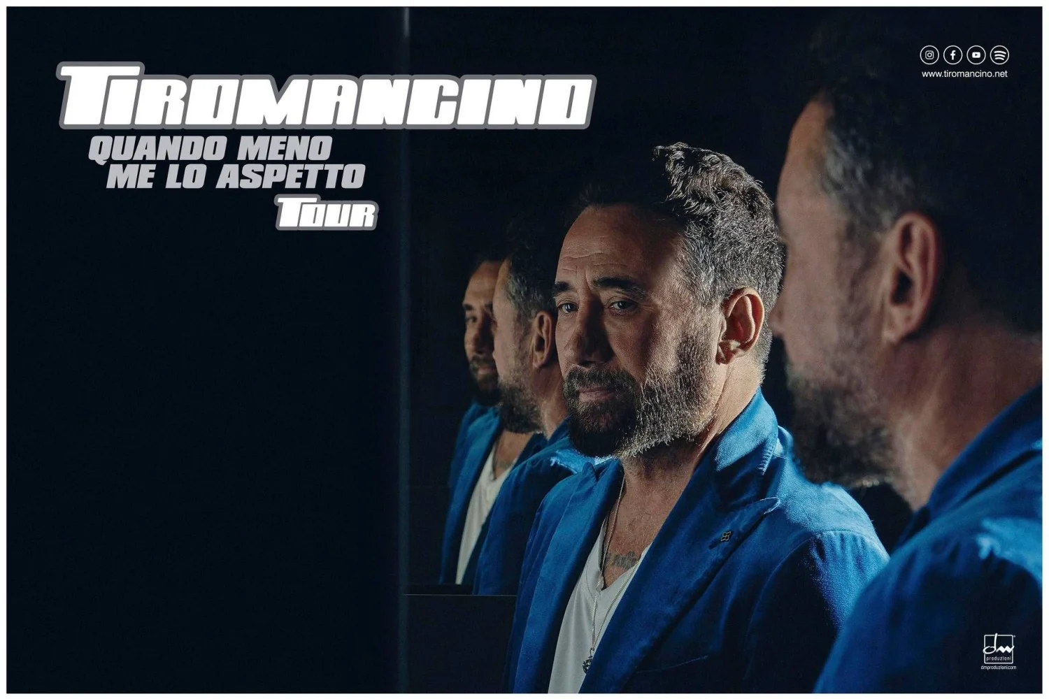 Tiromancino retornam aos teatros com 'Quando meno me lo aspetto tour' — estreia em Roma