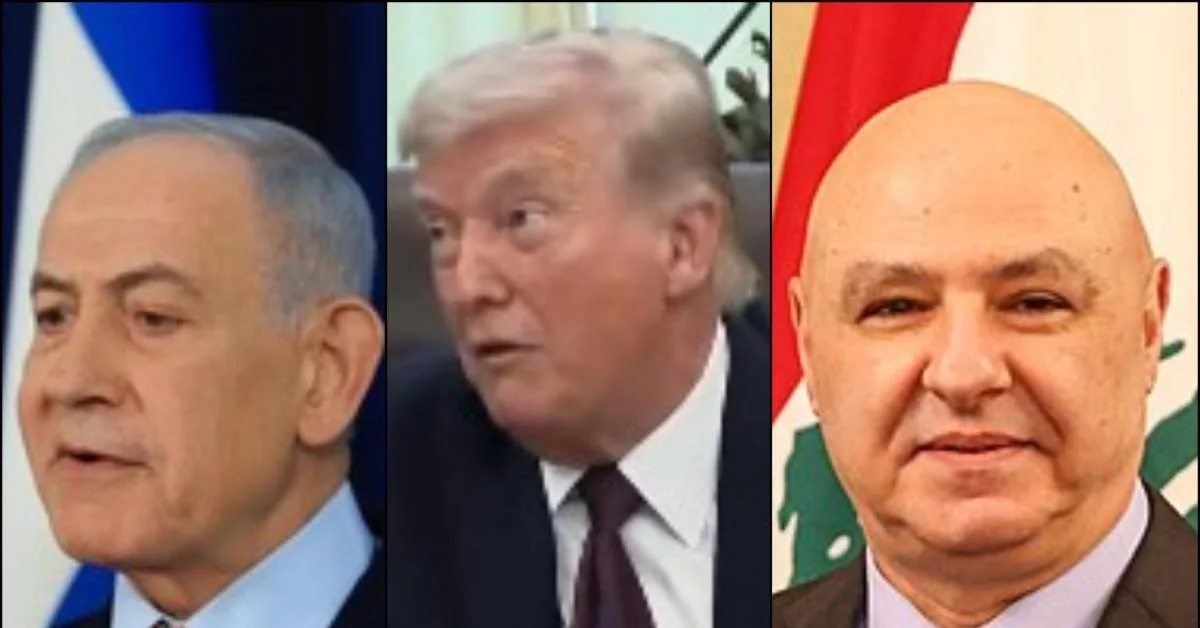 Trump reivindica mediação em reaproximação Israel–Líbano; anúncio de encontro Netanyahu–Aoun é negado por Beirute