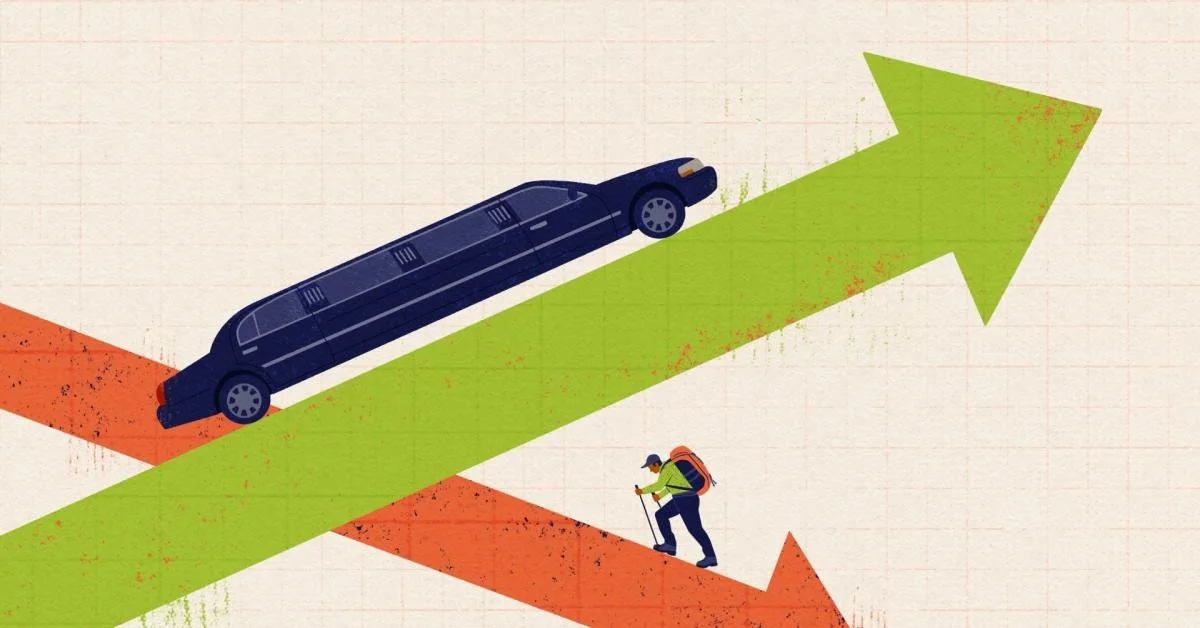 Como Trump aprofunda a desigualdade: a geopolítica do caos, a economia em K e o bombeamento de ativos reais para a financeirização