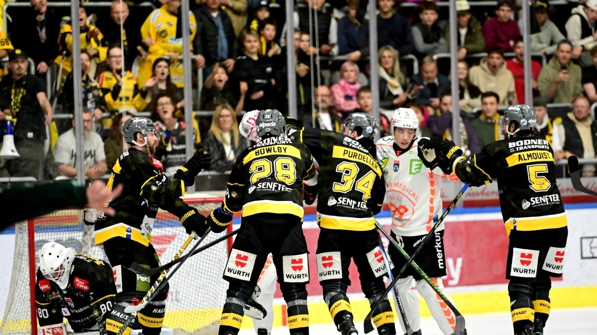 Ice League: Val Pusteria perde o sonho em Graz e o Karl Nedwed Trophy vai aos 99ers