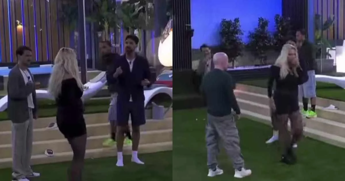 Valeria Marini passa mal na Casa do Grande Fratello VIP e relaciona mal-estar a uma maçã