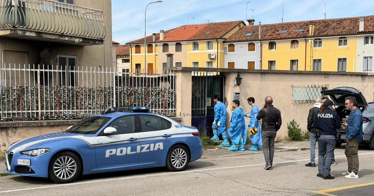 Vicenza: Corpo de homem de 64 anos é encontrado em apartamento em Cavazzale; um homem detido