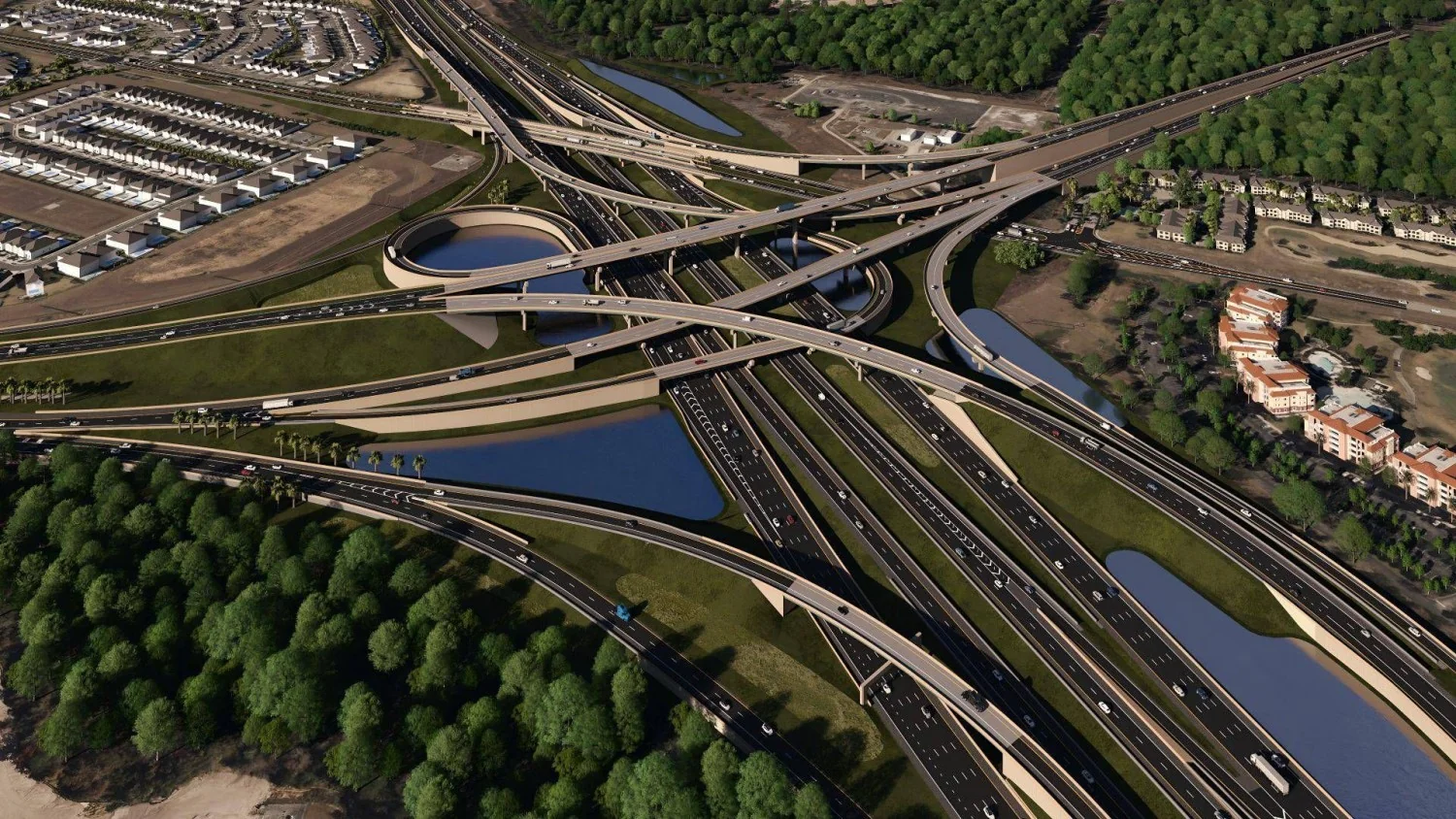 Webuild/Lane assegura contrato de US$582 milhões para modernizar trecho crítico da I‑4 na Flórida
