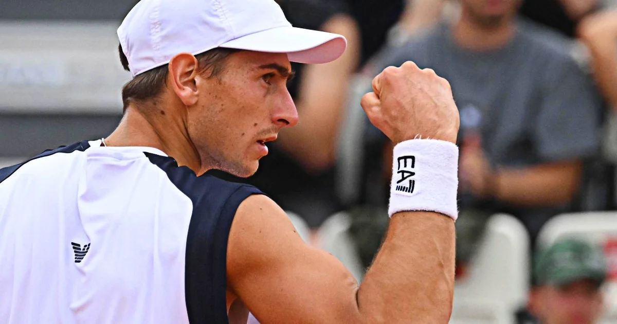 Matteo Arnaldi ressurge em Roma: derrota De Minaur e celebra a rinascita nos Internazionali