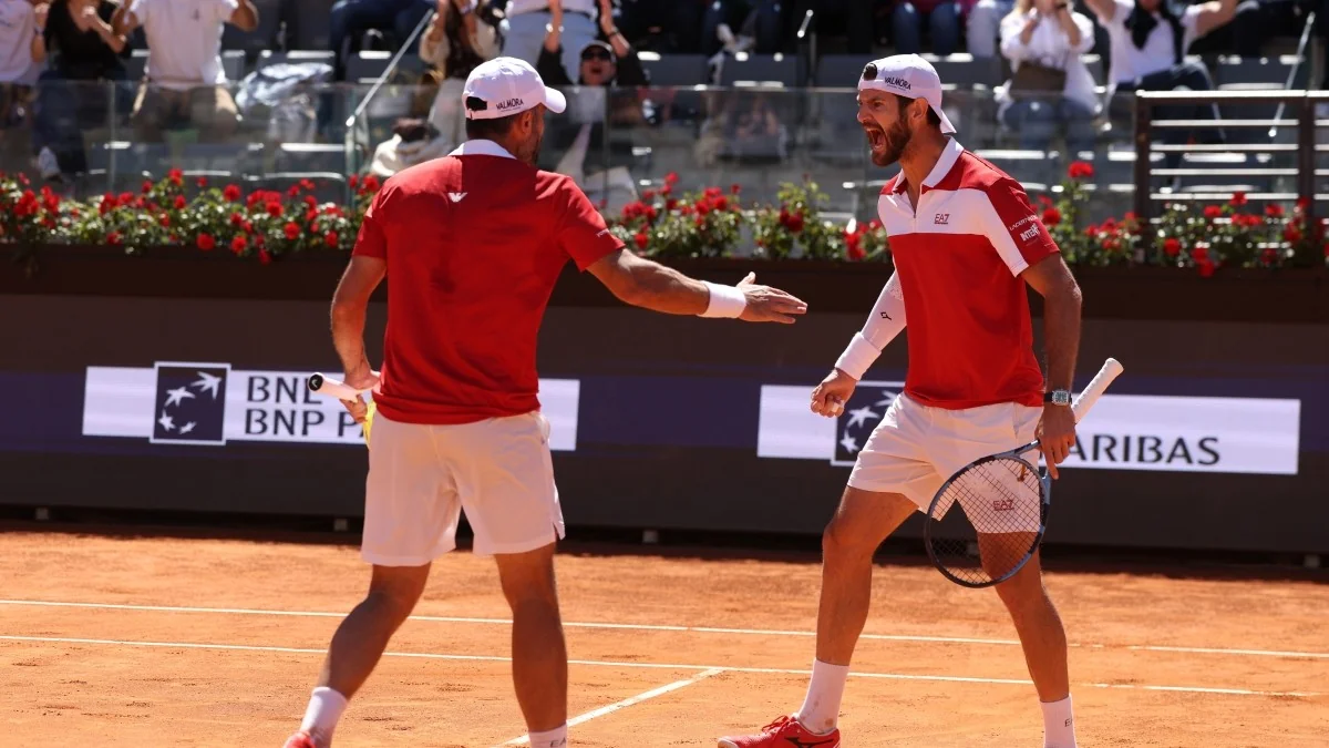 Bolelli e Vavassori encerram jejum histórico: dupla italiana conquista os Internazionali no Foro Italico