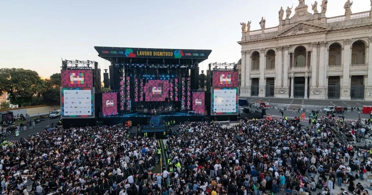 Concertone Primo Maggio 2026: Arisa emociona com ‘Futura’, apelos pela Flotilla e versão de ‘Bella Ciao’