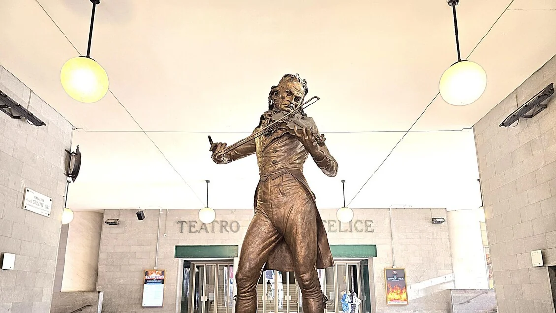 Consiglio d'Europa certifica a European Paganini Route: Genova no roteiro cultural europeu