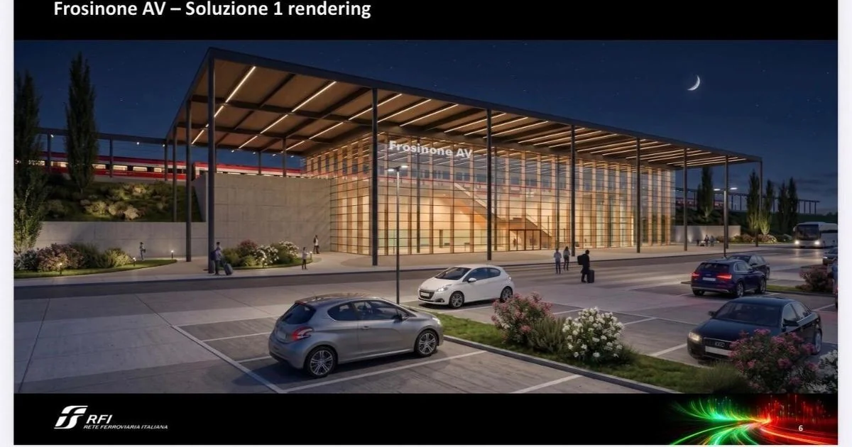 Estação de Alta Velocidade em Frosinone: obras podem começar em 2030 e transformar economia local