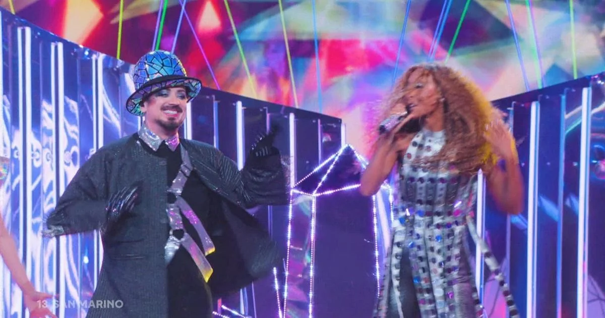 Eurovision 2026: Senhit e Boy George ficam fora da final, mas San Marino registra 200 milhões de contatos