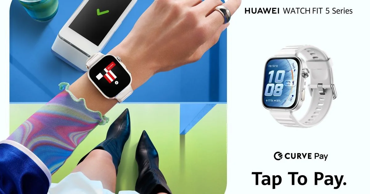 Como o Huawei Watch Fit 5 transforma o bem-estar em pausas rápidas e conectadas