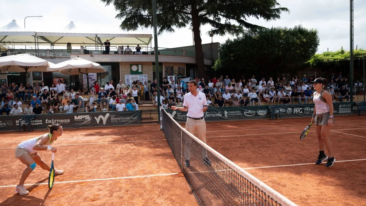 Internazionali Femminili di Tennis em Caserta: conferência em 24 de maio e torneio a partir de 31/05