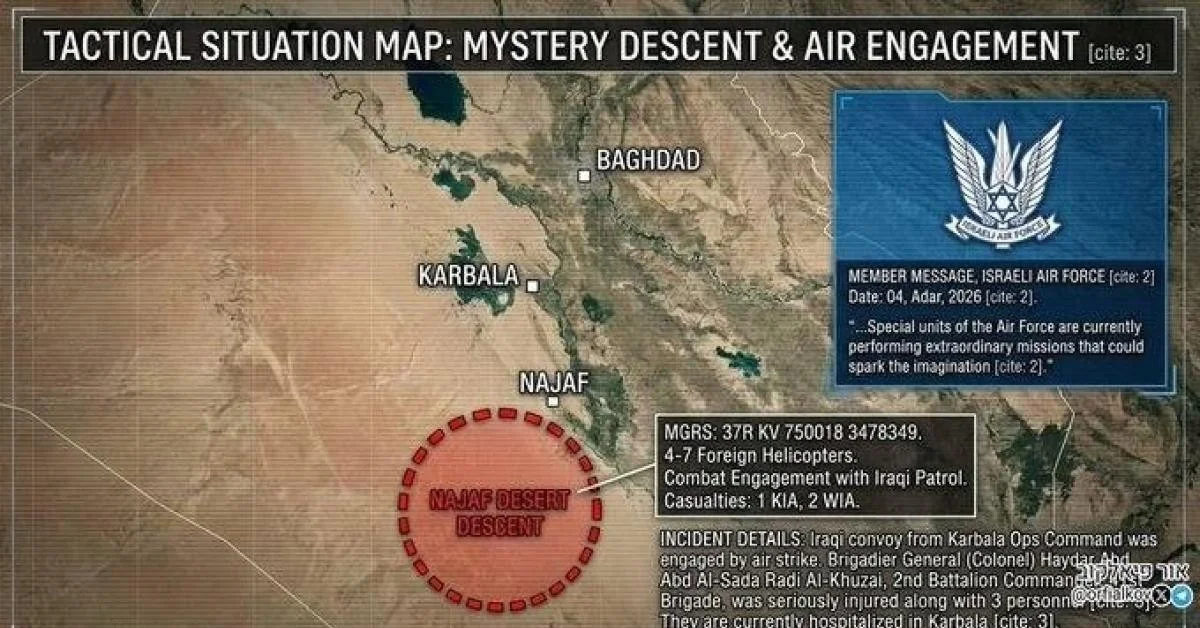 Iraque: Israel e EUA teriam construído base secreta no deserto para operações aéreas contra o Irã