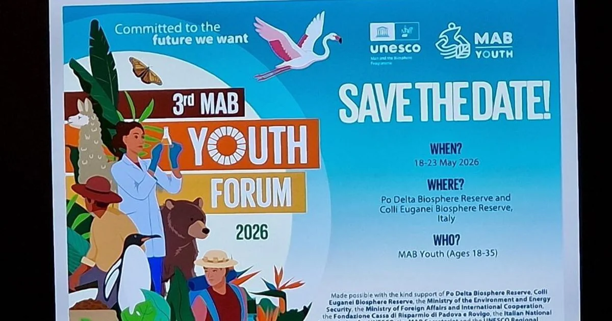 Itália reafirma liderança mundial na gestão das Biosferas com o MAB Youth Forum 2026 no Veneto