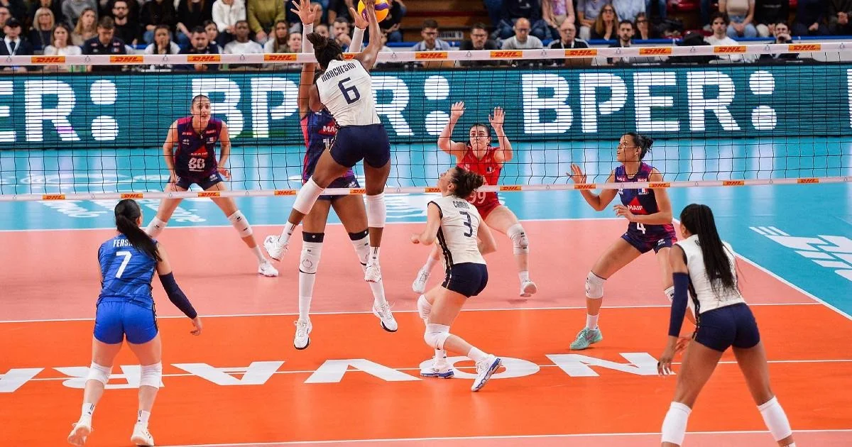 Italvolley ilumina Novara: Itália vence a França por 3-0 e confirma forma antes da VNL