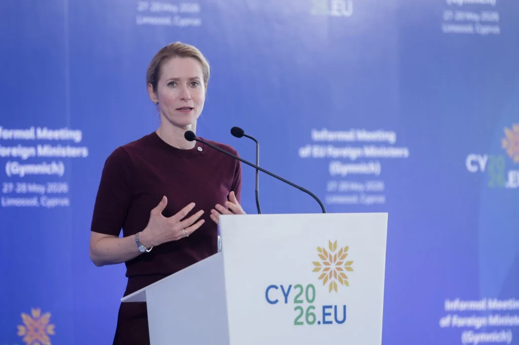 Kaja Kallas: UE não será mediadora neutra entre Rússia e Ucrânia, diz Alta‑Representante
