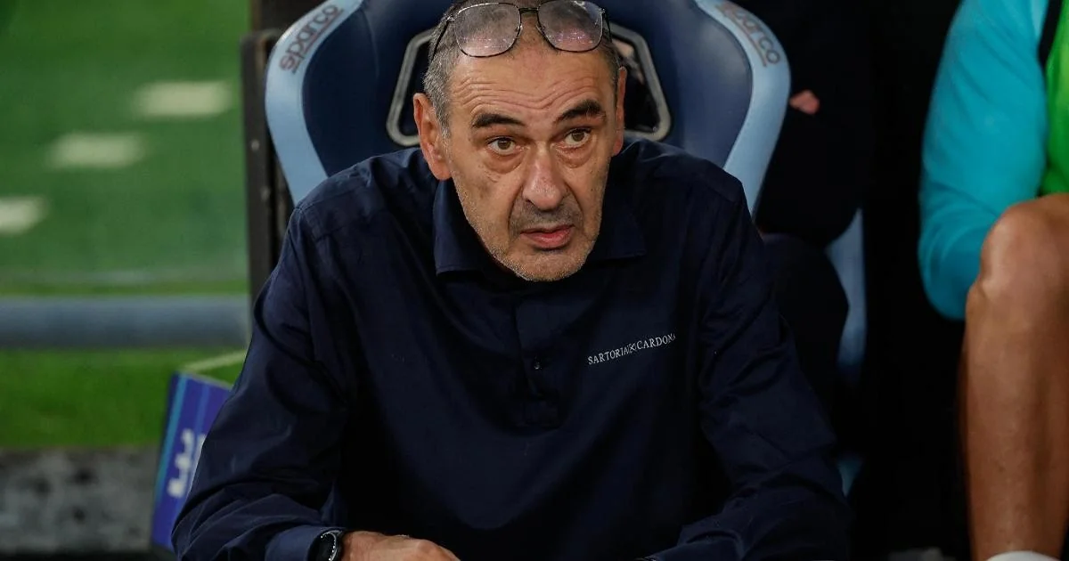 Lazio e Maurizio Sarri acertam rescisão consensual; comunicado oficial é aguardado