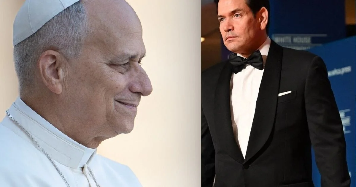 Leone XIV mantém postura firme diante de Trump e recebe Marco Rubio em Roma