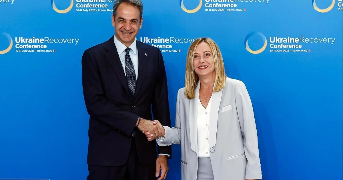 Meloni na Grécia para o Europe Gulf Forum: encontros com Mitsotakis, Abela e Christodoulidis