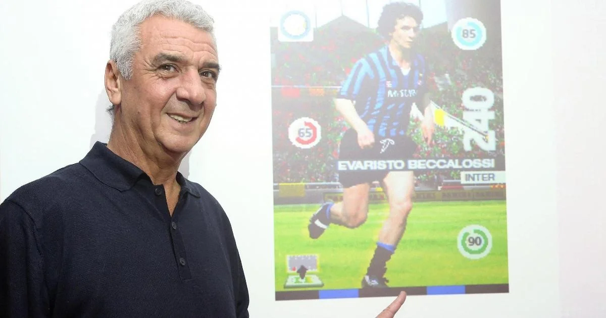Morre Evaristo Beccalossi, ícone da Inter e símbolo do drible italiano