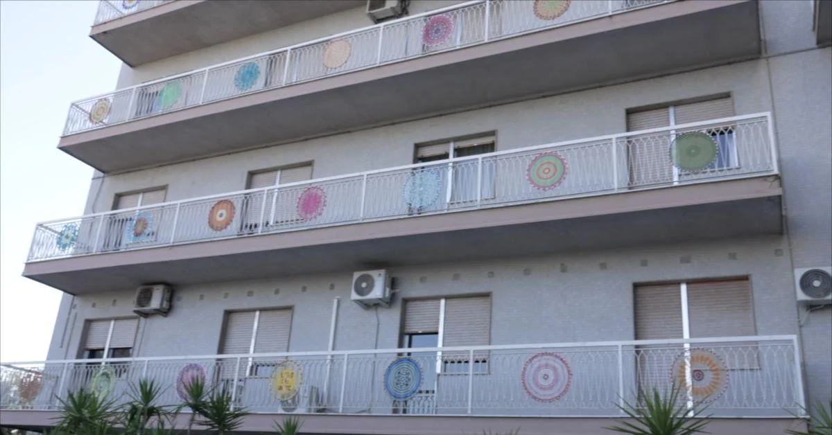 Palermo: mandalas transformam Villa Serena em homenagem à maternidade e à prevenção
