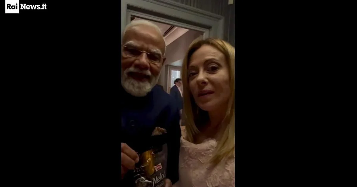 O doce gestual que viralizou: como o presente de Melody Toffee entre Modi e Meloni virou fenômeno 'Melodi'