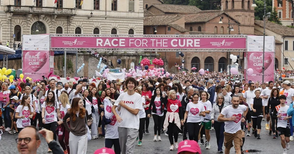 Race for the Cure 2026: Roma reúne cerca de 200 mil pessoas e bate recorde de doadores