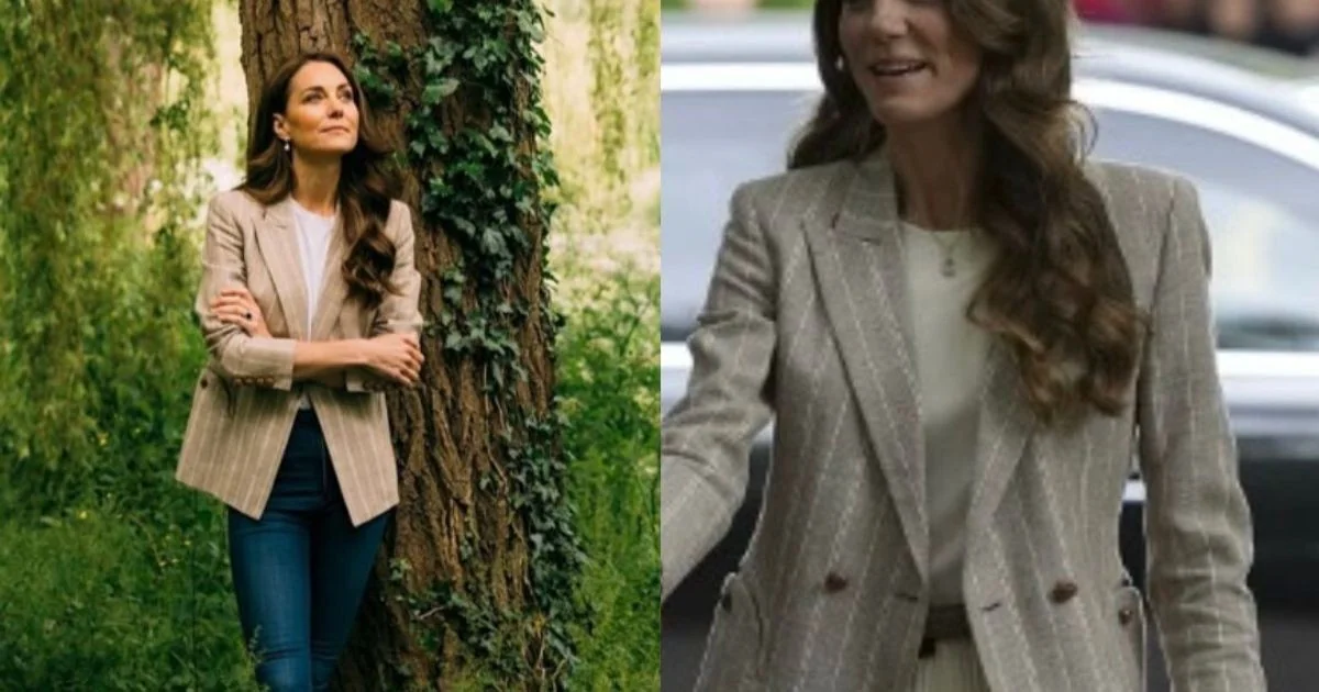 O significado estratégico do blazer de Kate em Reggio Emilia: símbolo de retorno e vitória