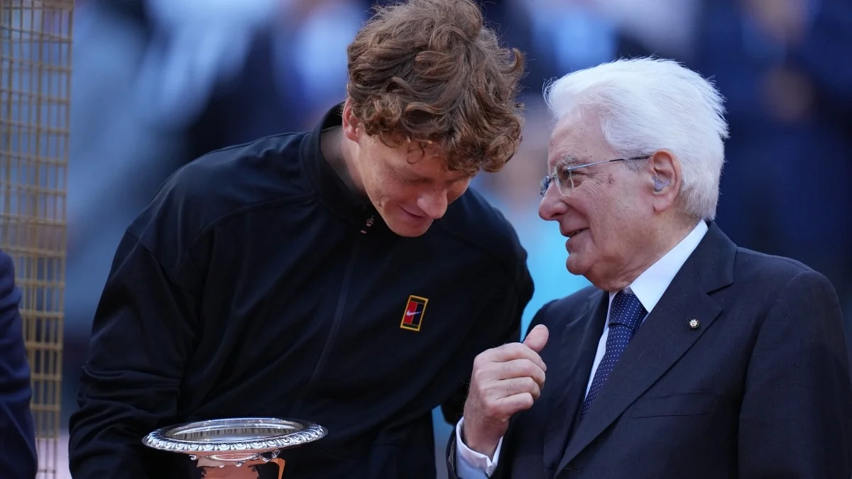 Sinner domina o Foro e conquista o Golden Master aos 24; Mattarella e Panatta emocionam a plateia