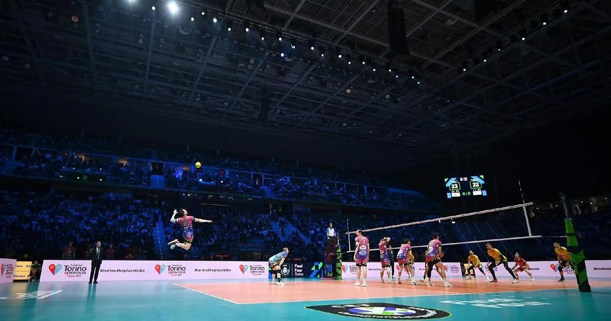 Sir Monini Perugia confirma domínio e conquista a Champions em Turim: 3-0 sobre Zawiercie