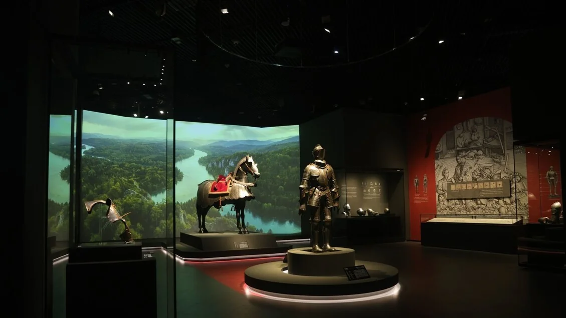 Steel of Glory: 140 armaduras dos Museus Reais de Turim encantam Chengdu