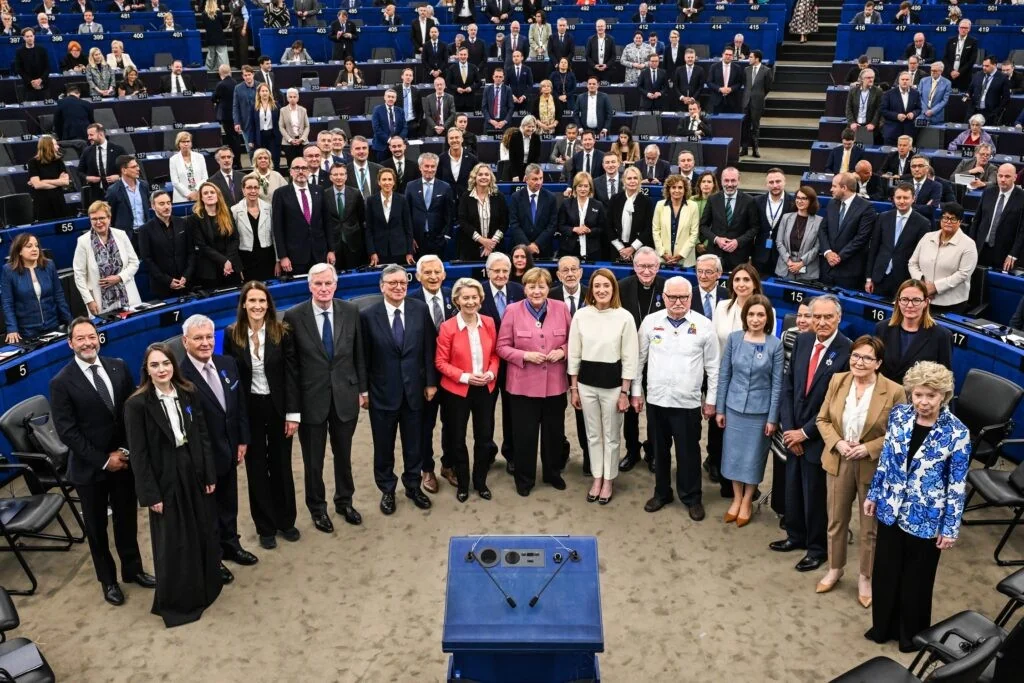 Em Estrasburgo, primeiros agraciados com a Ordem Europeia ao Mérito reforçam o projeto europeu