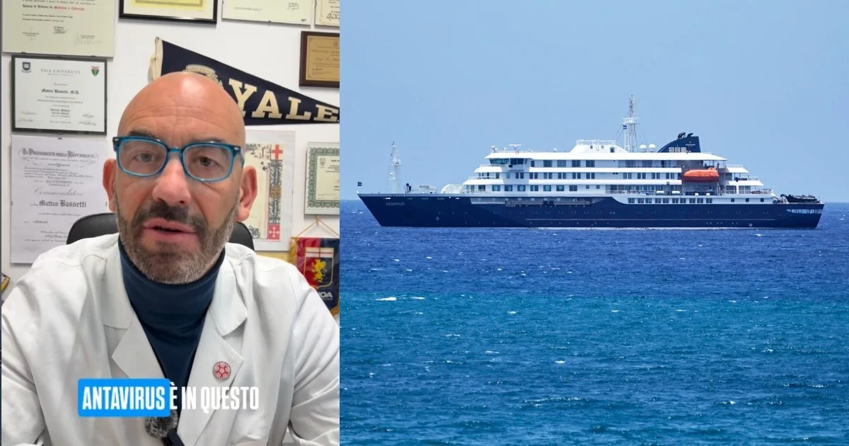 Surto suspeito de hantavírus em navio de cruzeiro: especialistas chamam caso de “extraordinário” e investigam contaminação por ar condicionado