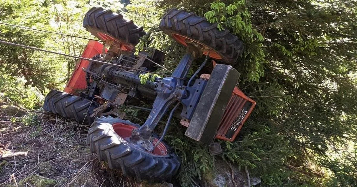 Trator despenca em Falzes (Val Pusteria) e mata agricultor de 35 anos
