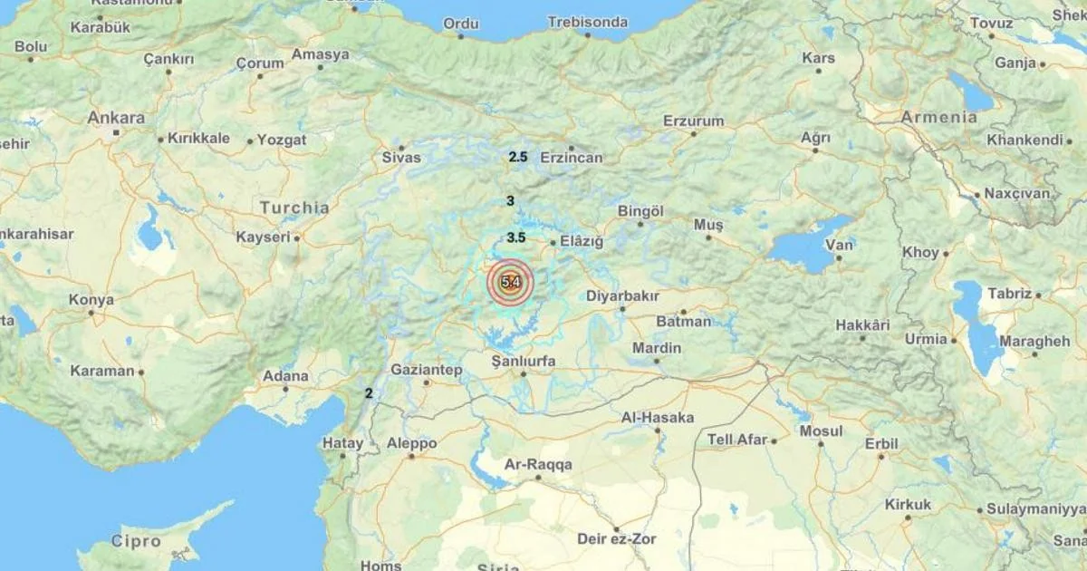Terremoto de magnitude 5,6 atinge Malatya (Turquia); sem relatos imediatos de vítimas