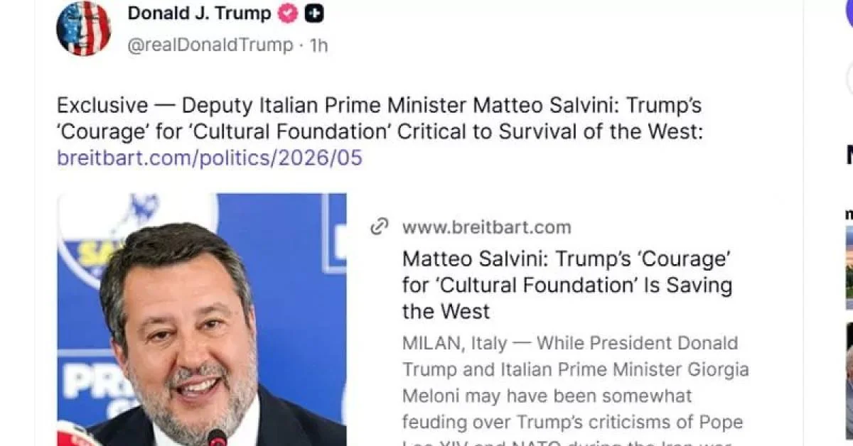 Vance em Roma no dia 7 de maio; Trump relança entrevista de Salvini: “nosso aliado e amigo”