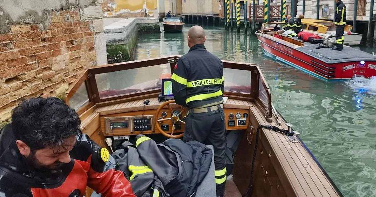 Veneza: jovem polonês de 20 anos morre afogado após cair na laguna em San Polo