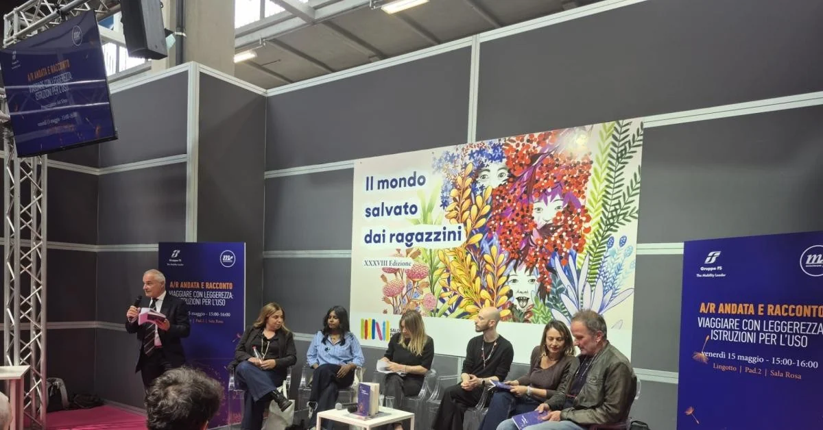 “Viaggiare con leggerezza”: Grupo FS lança antologia sobre o ato de viajar no Salone del Libro