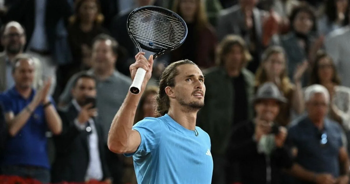 Zverev derruba Cobolli em jogo direto e avança às semifinais do Mutua Madrid Open