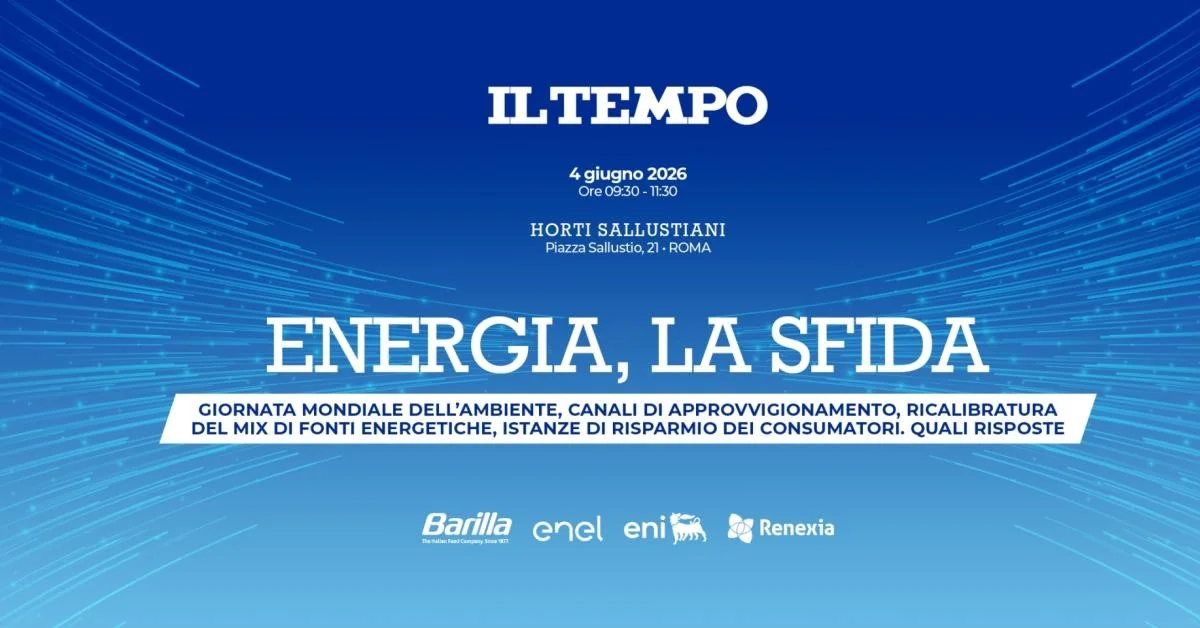 4 de junho — "Energia, a Desafio": Il Tempo promove debate com o ministro Gilberto Pichetto Fratin