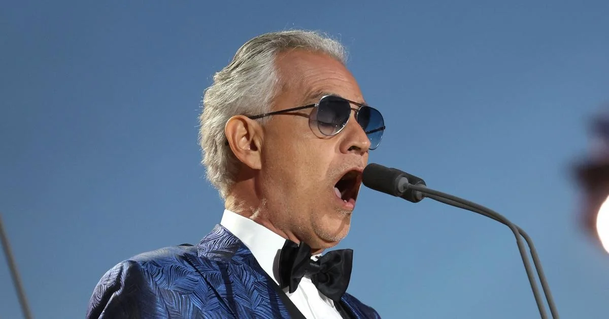 Andrea Bocelli abre o FIFA Countdown Concert em três cidades para a Copa do Mundo 2026