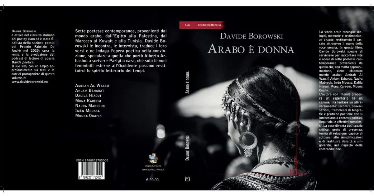 Arabo è donna: o livro de Davide Borowski que devolve voz às poetisas do mundo árabe