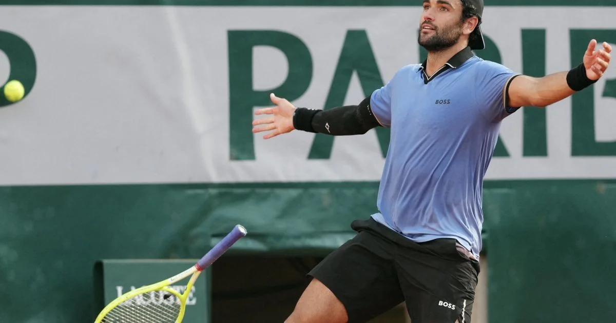 Berrettini vence maratona e avança às oitavas de Roland Garros após batalha de mais de 5 horas