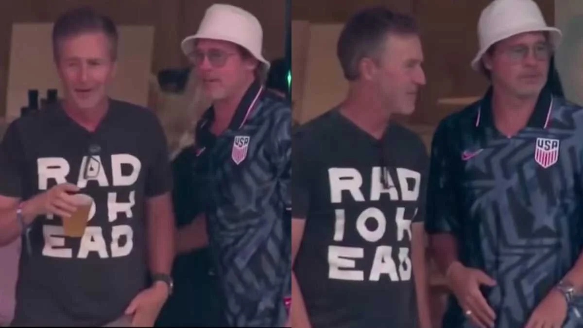 Brad Pitt e Edward Norton se reencontram nas arquibancadas dos Mondiais e reativam o mito de Fight Club