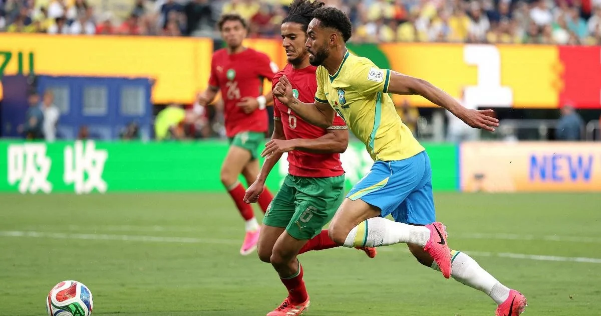 Brasil empata com Marrocos por 1-1 no MetLife: Vinícius salva a Seleção em estreia tensa