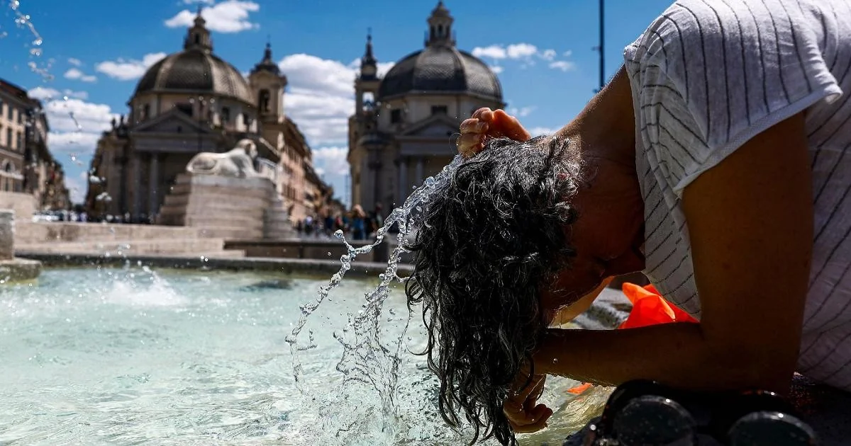 Calor africano avança na Itália: até +4°C a partir de quarta, máximas de 36°C em Foggia e risco de temporais no Norte